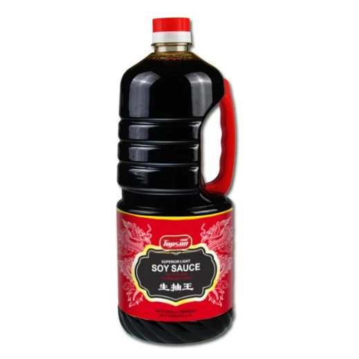 1.7L Superior Light Soy Sauce for Supermarket with Brc Certificate