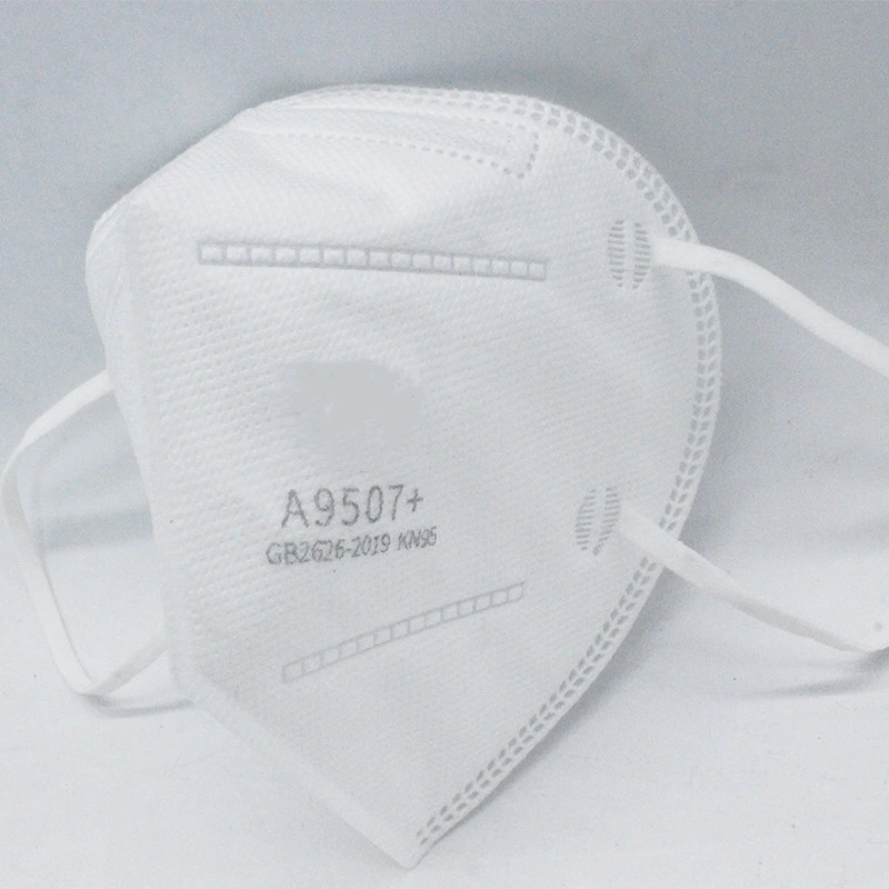 KN95 Mask with Valve Multi Color 4 Layers Dust Mask Melt-Blown Fabric Safe-Type White