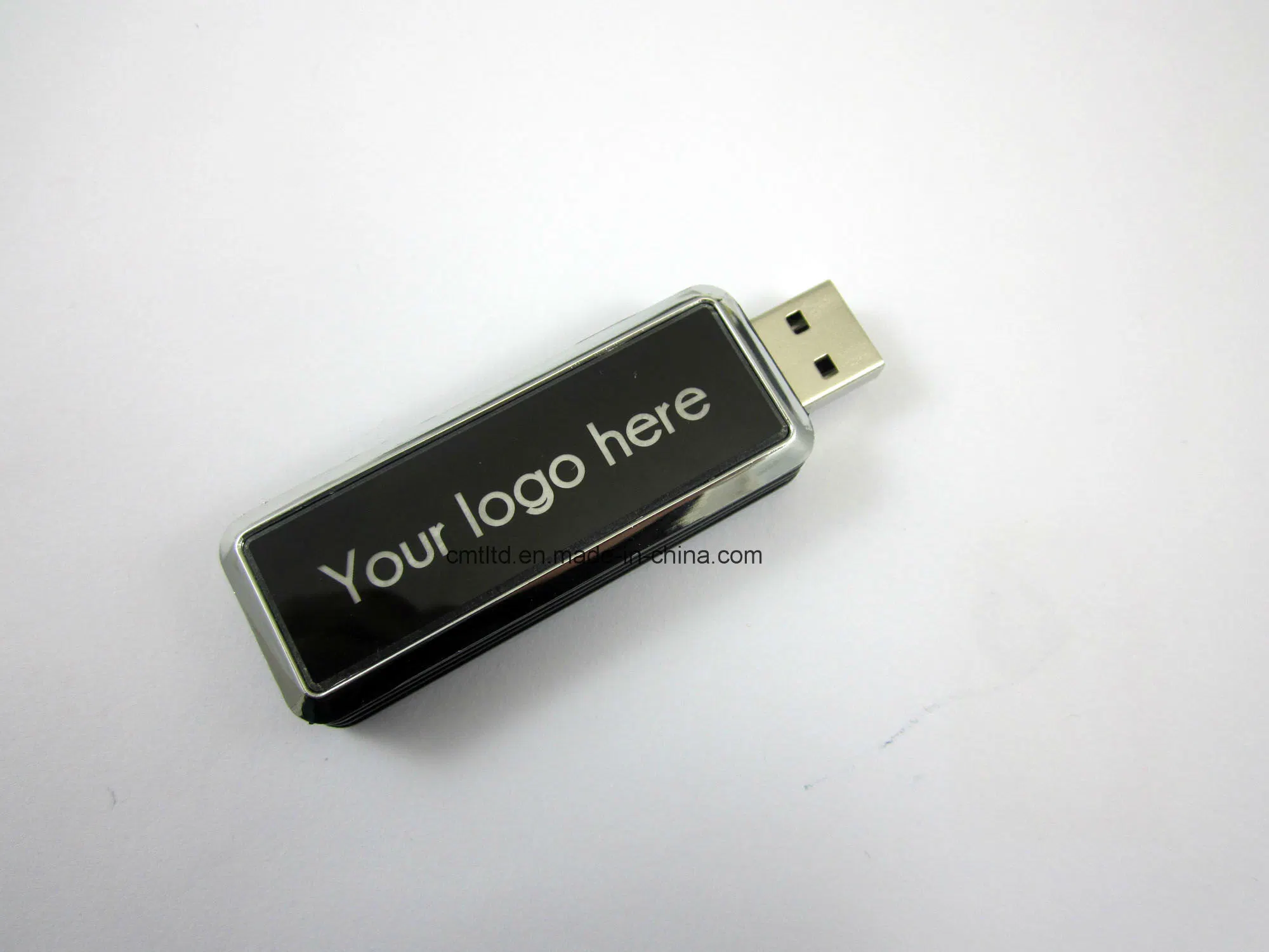 Four Shine Light Colors USB Flash Drives promotional Custom Logo USB Stick