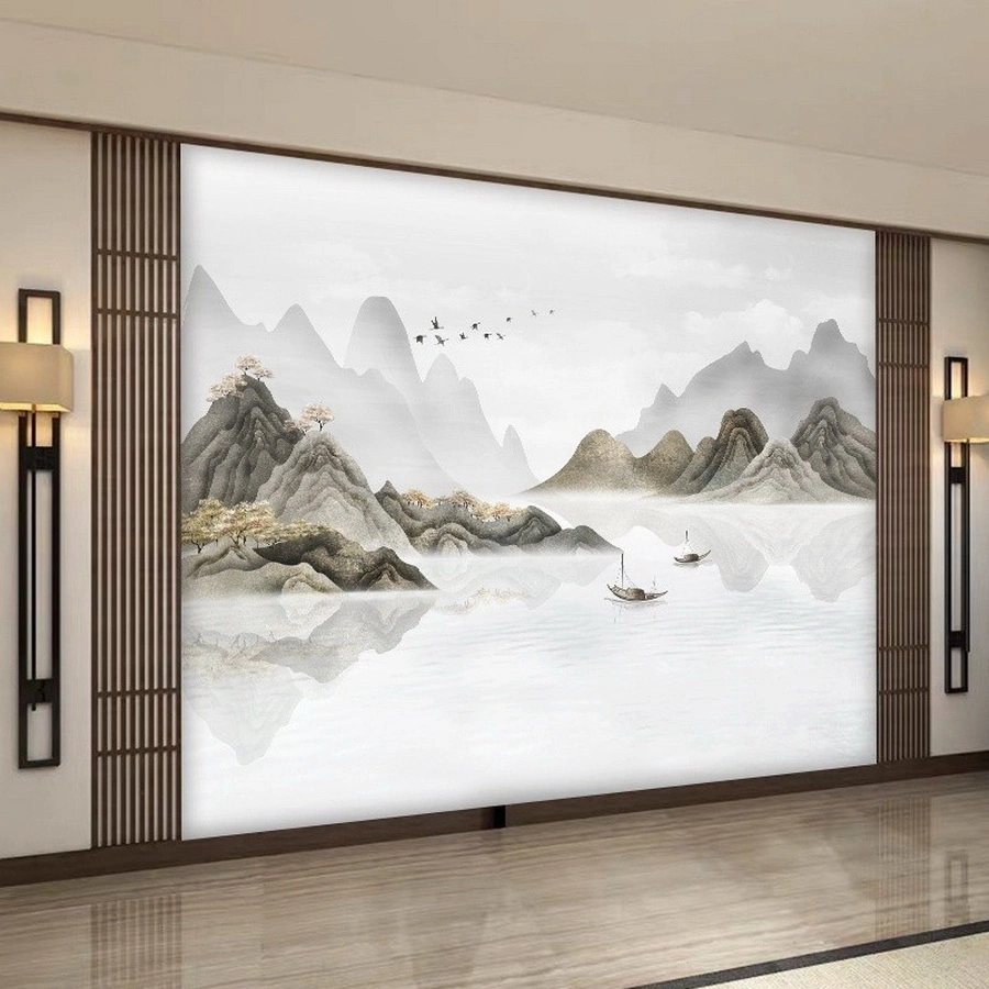 Interior Wall Decoration High Glossy 3D Printing Coating Panel for Background