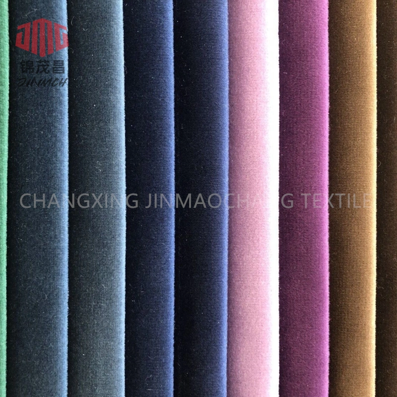 Hochwertige Strickstoff 100% Polyester Super Soft Crystal Velour Plüsch Stoff für Kinder Spielzeug Hals Kissen Reisen