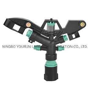 360 Degree 4 Way Agricultural Irrigation Plastic Impact Water Impulse Sprinkler