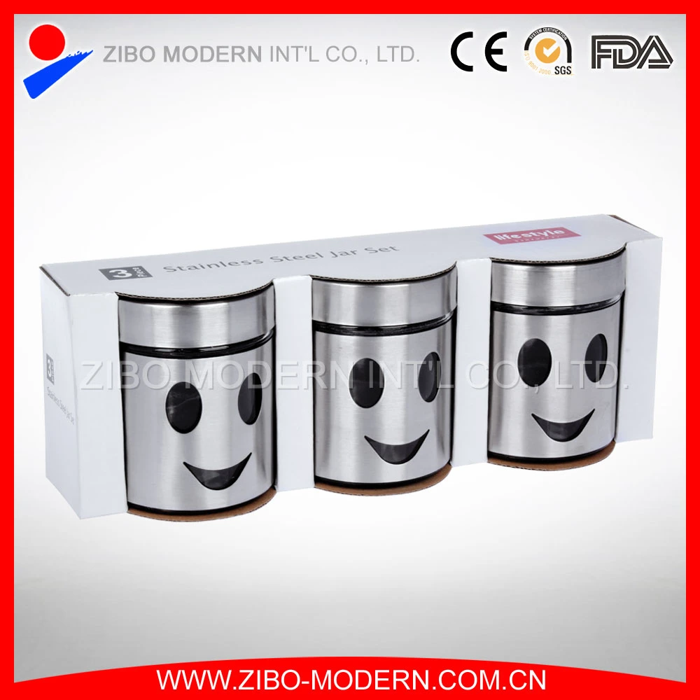 Glass Canning Jars for Canning Wholesale/Supplier with Stainless Steel Design