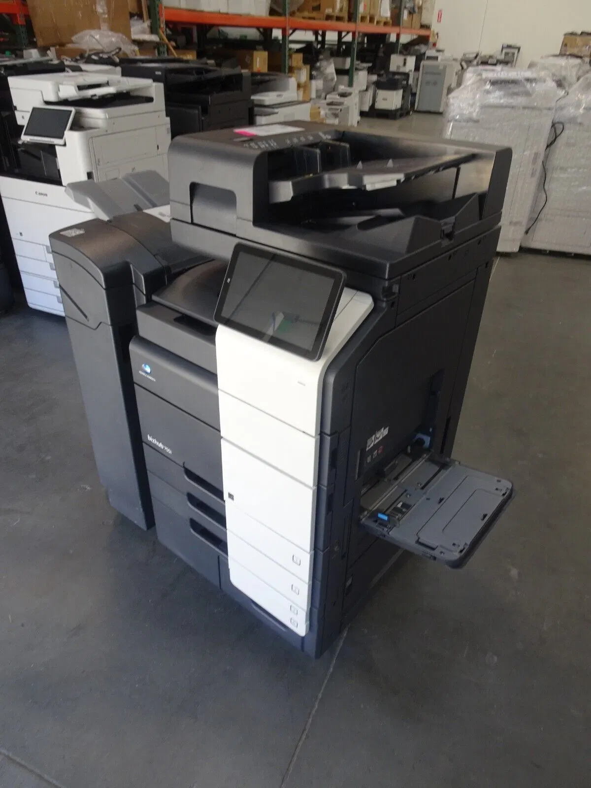 Konica Minolta Bizhub 750I Copier Printer Scanner - Only 104K Copies - 75 Ppm