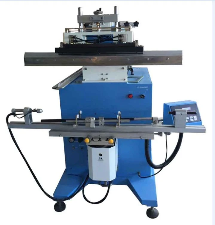 Long Tube Cylinder Screen Printing Machine for Fishing Rod