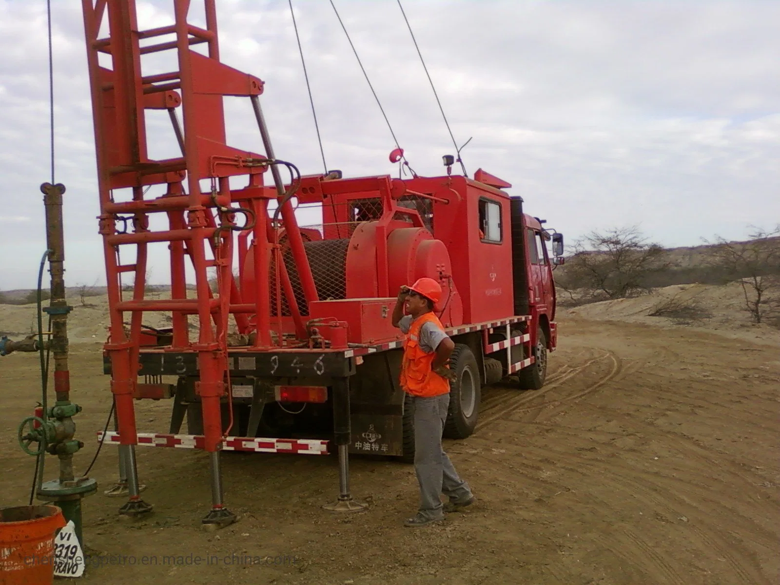 Equipamento de pesca óleo de deslizamento da unidade de aplicação de desmoldante Wellhead da unidade de extração de petróleo Zyt Óleo de Sucção do dispositivo