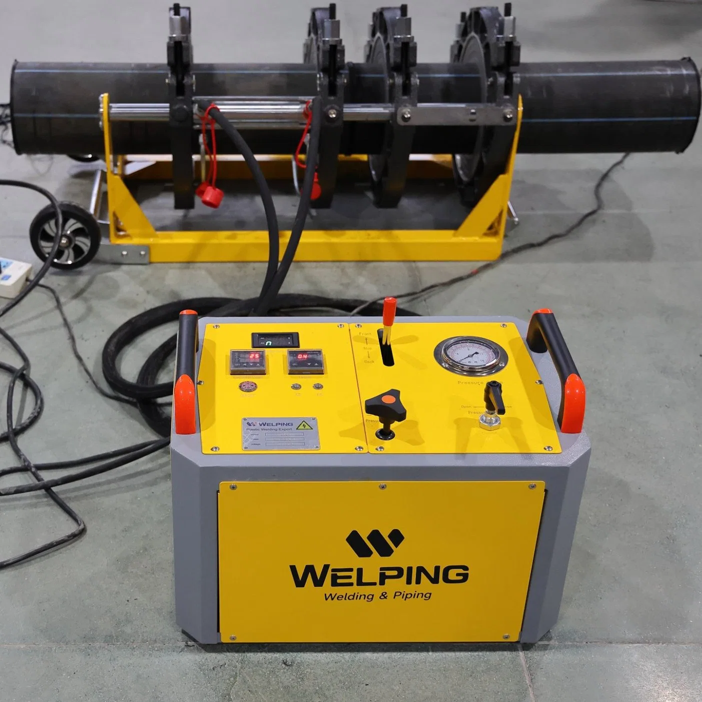 Wp63-250mm Hydraulic PVDF/PE Pipe Butt Fusion Welding Machine