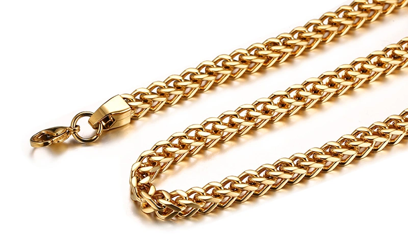 Fashion Stainless Steel Curb Link Chain Dragon Bone Chain on Sale