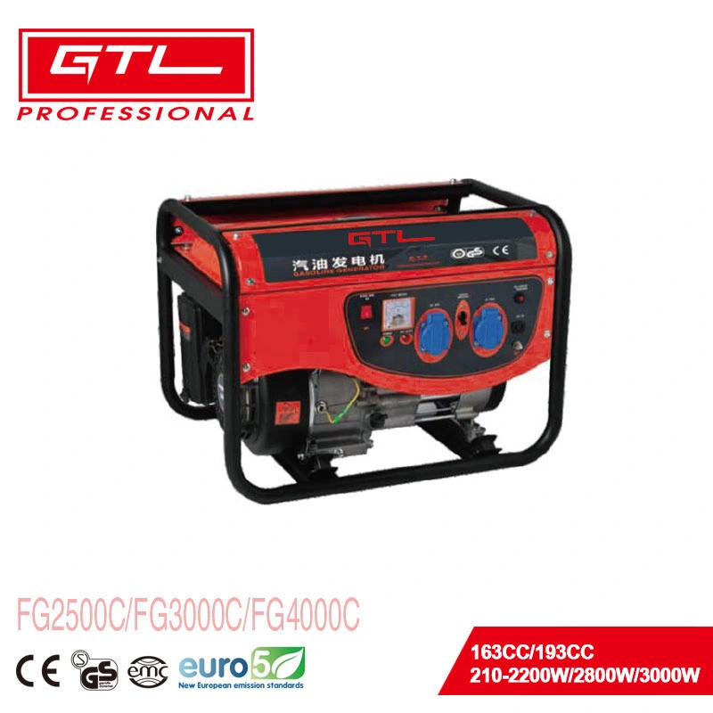 2200 Watts Portable Generator Outdoor 163 Gas Powered Generator with Copper Motor (FG2500-C)