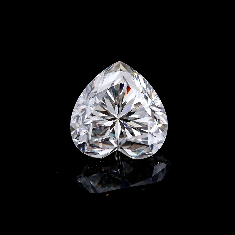 Прованс слабо сердце вырезать Moissanite драгоценных камней Diamond 1CT цена Def самого высокого качества ослабление Moissanite камни