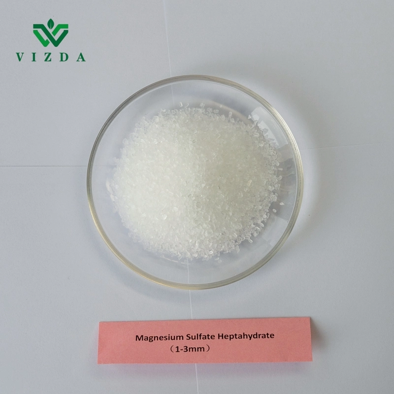 Bulk Quantity High quality/High cost performance  Magnesium Sulfate Heptahydrate Agriculture Crystal Fertilizer for Crops