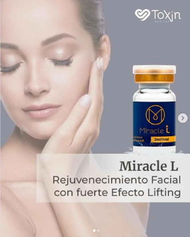 Milagro H líquido coreano rellenos Pcl milagro cosmético retoque colágeno Anti Envejecimiento Pcl Rejuvenecimiento Skinbooster inyección de llenado