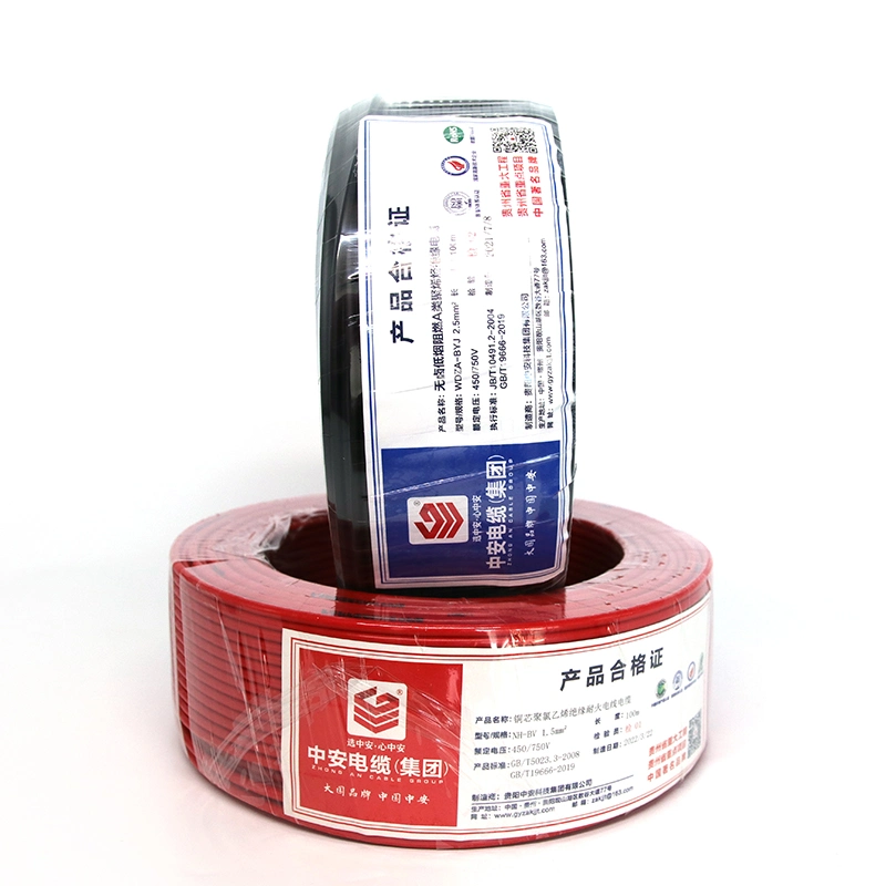 Good Choice Copper Core 1.5mm 2.5mm 4mm 6mm PVC Insulation Electric Cable House Wiring Wire
