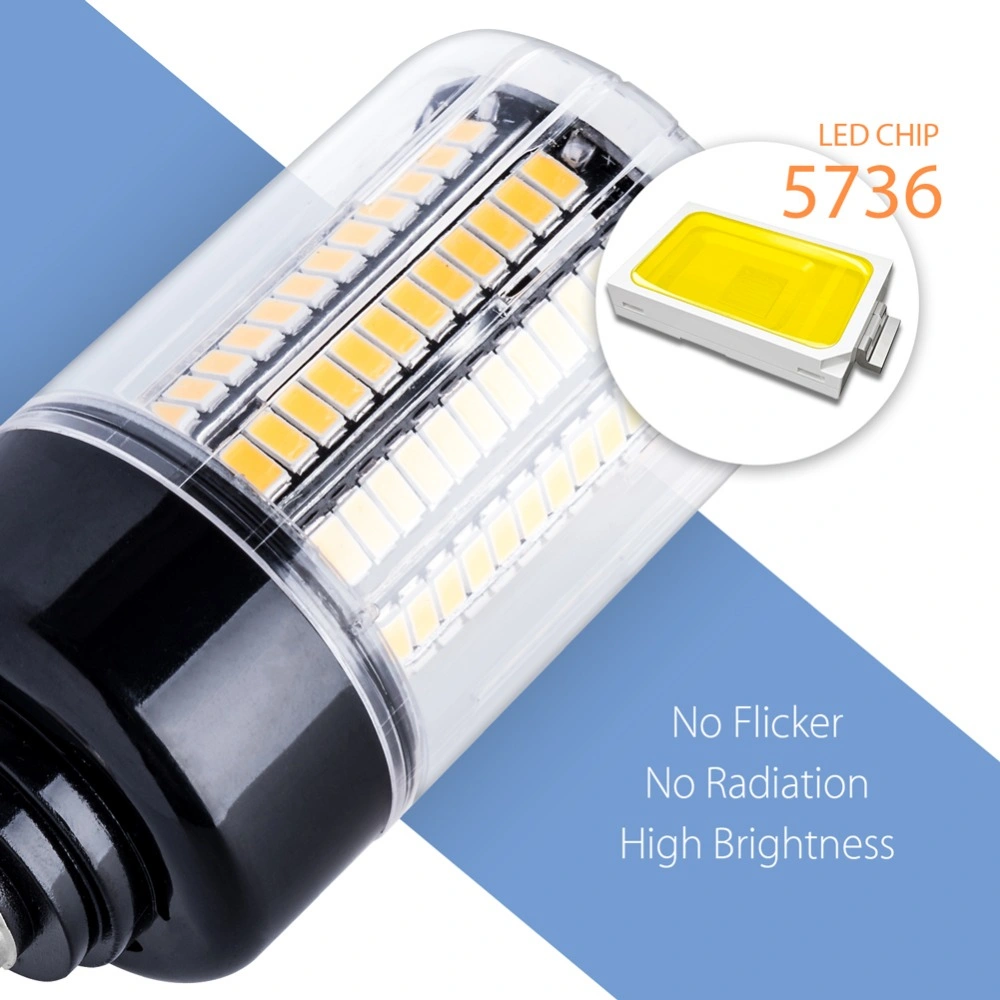 Lâmpada LED E27 E14 5730 lâmpadas de milho SMD 220V 3,5 W, 7 W, 9 W, 12 W, 15 W, 20 W, Ultra Bright Home Candeeiro de mesa tipo lustre