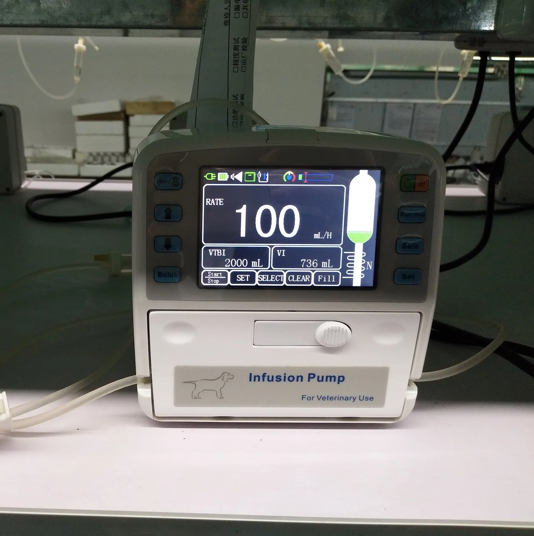 Portable Electric Infusion Pump for Surgical and Anesthesia Factory Sale