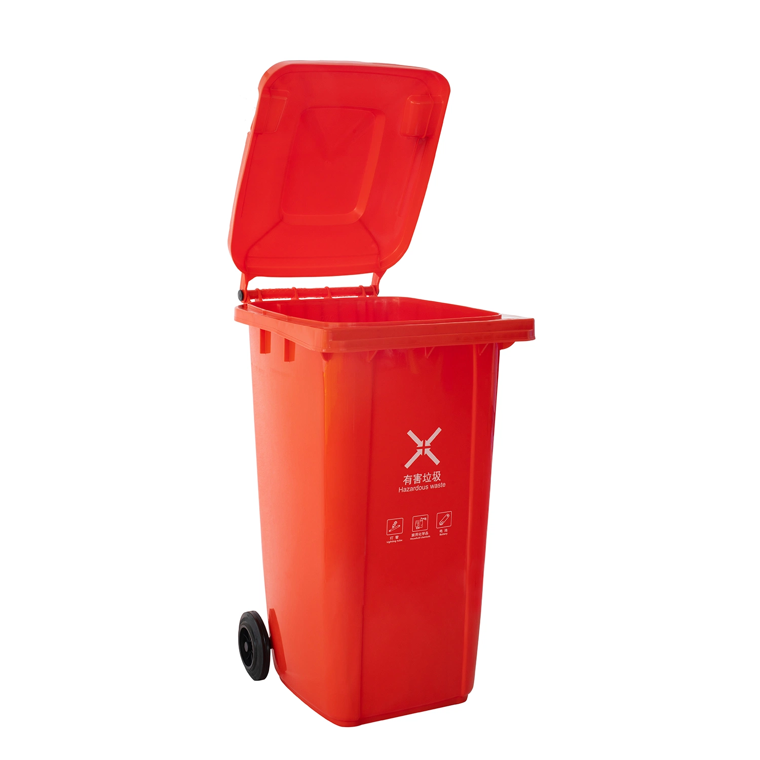 100/120/240/360 Litres Wholesale/Supplier Outdoor Public Street Recycle HDPE 2 Wheels Dustbin Plastic Rubbish/Trash/Wheelie/Garbage/Waste Bins with Foot Pedal