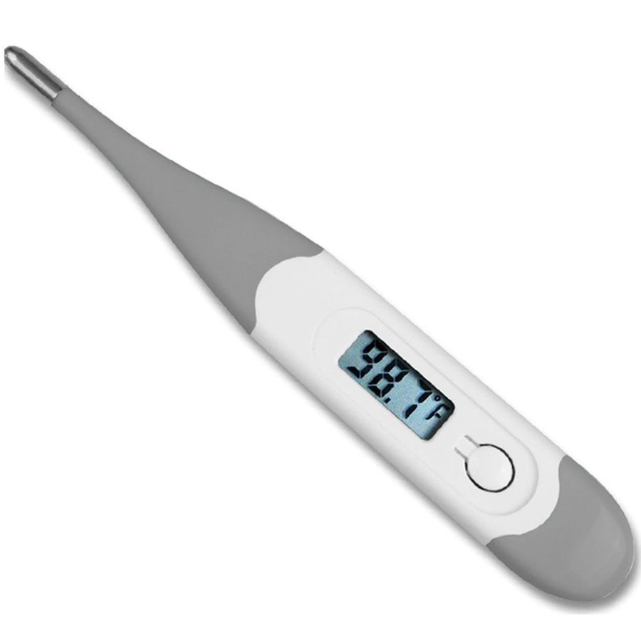 Electric Soft Tip Waterproof Auto Turn-off LCD Display Digital Thermometer