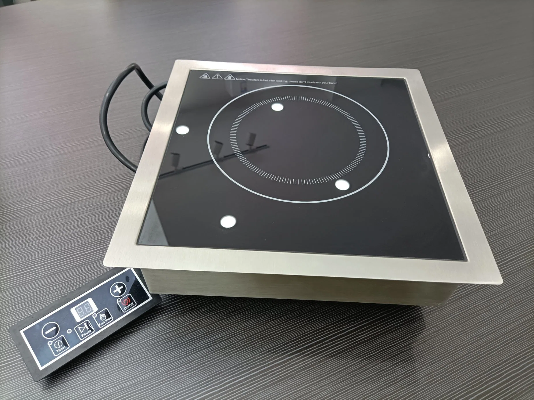 ETL/CETL Approved 240V/60Hz High Power 3500W Commercial Induction Cooktop kitchen appliance Model ALP-C01D