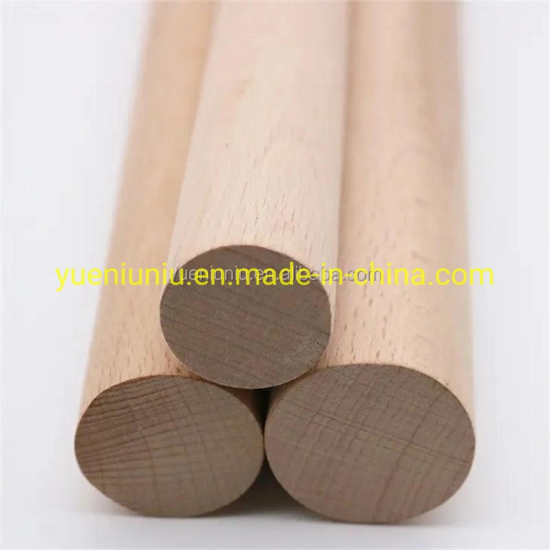 Manufacturer Wholesale/Supplier Beech Hardwood Stick Furniture Accessories Round Wood Solid Decoration Souvenir Modern Wood Craft Support