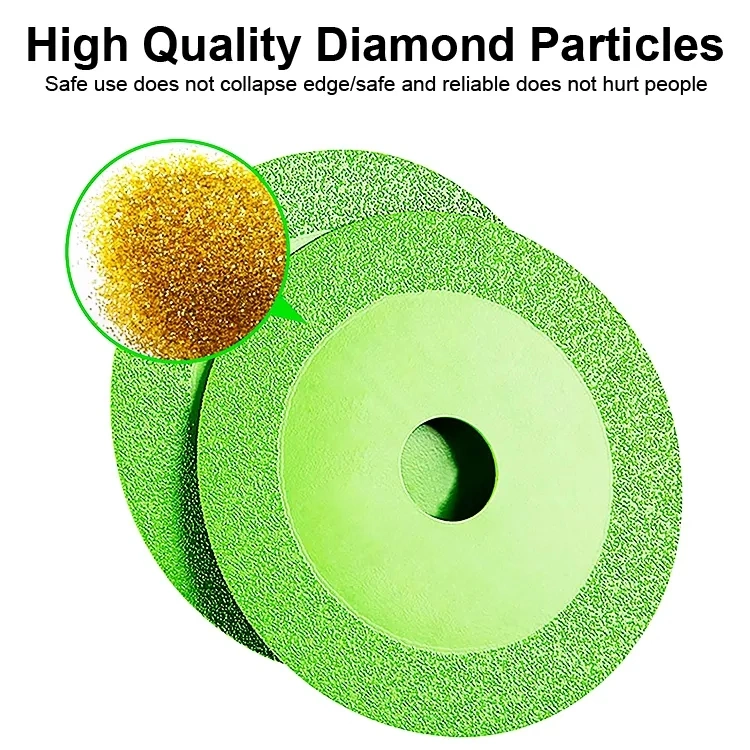 Glasschneidscheibe T Diamantsägeblatt 100mm Dünnes Schneiden Scheibe für Winkelschleifer 4''