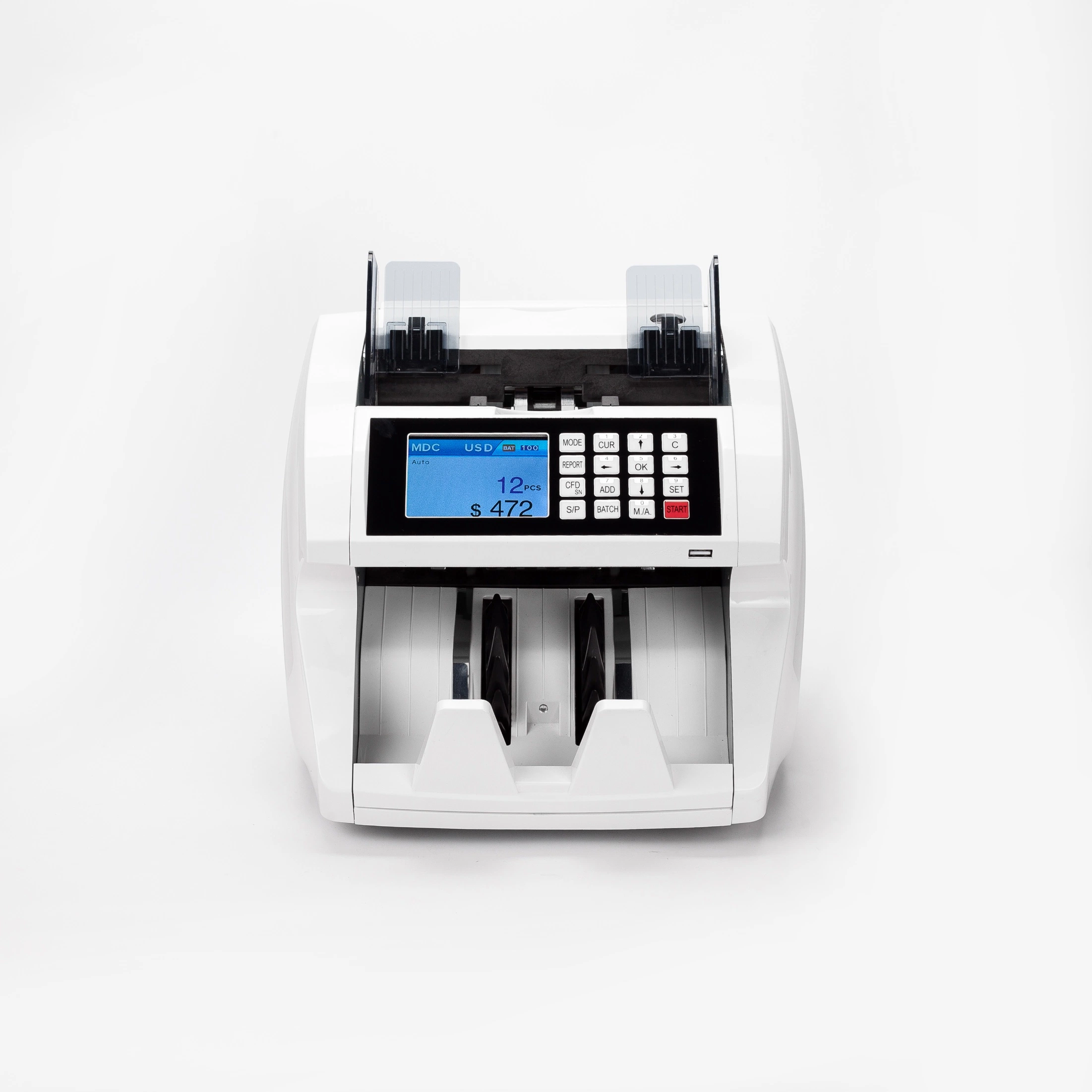 Ec990 Cis Fast Mixed Value Counter, Banknote Counter, Loose Money Counter, Cash Value Mixed Counter for EUR, USD, GBP, Brl, Myr, Idr, JPY, Ils, CHF