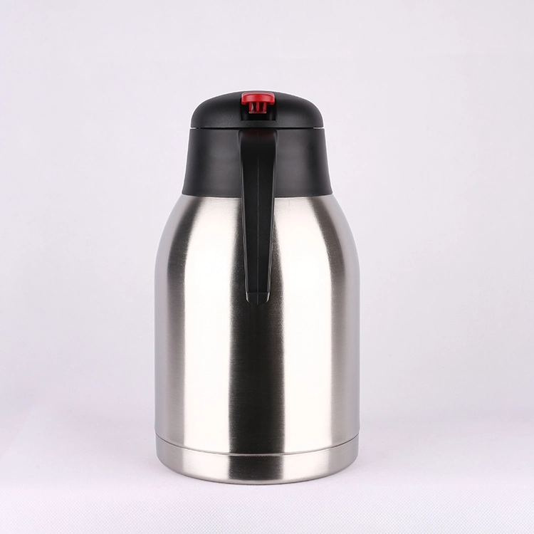 1,2L 1,5L 2,0L 2,5L kommerzielle Catering-Ausrüstung Cafetera Hotel Becher Wasserkocher Karaffe &amp; Becher Warmgeräte Thermos Vakuum-Flasche für Hotel Verwendet