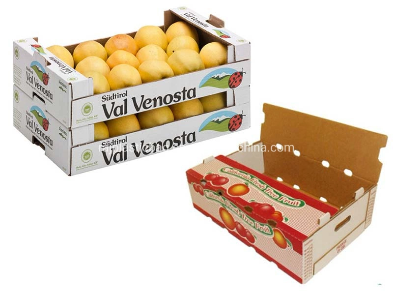 Wholesale/Supplier Custom Printing Corrugated Cardboard Fruit Vegetable Packaging