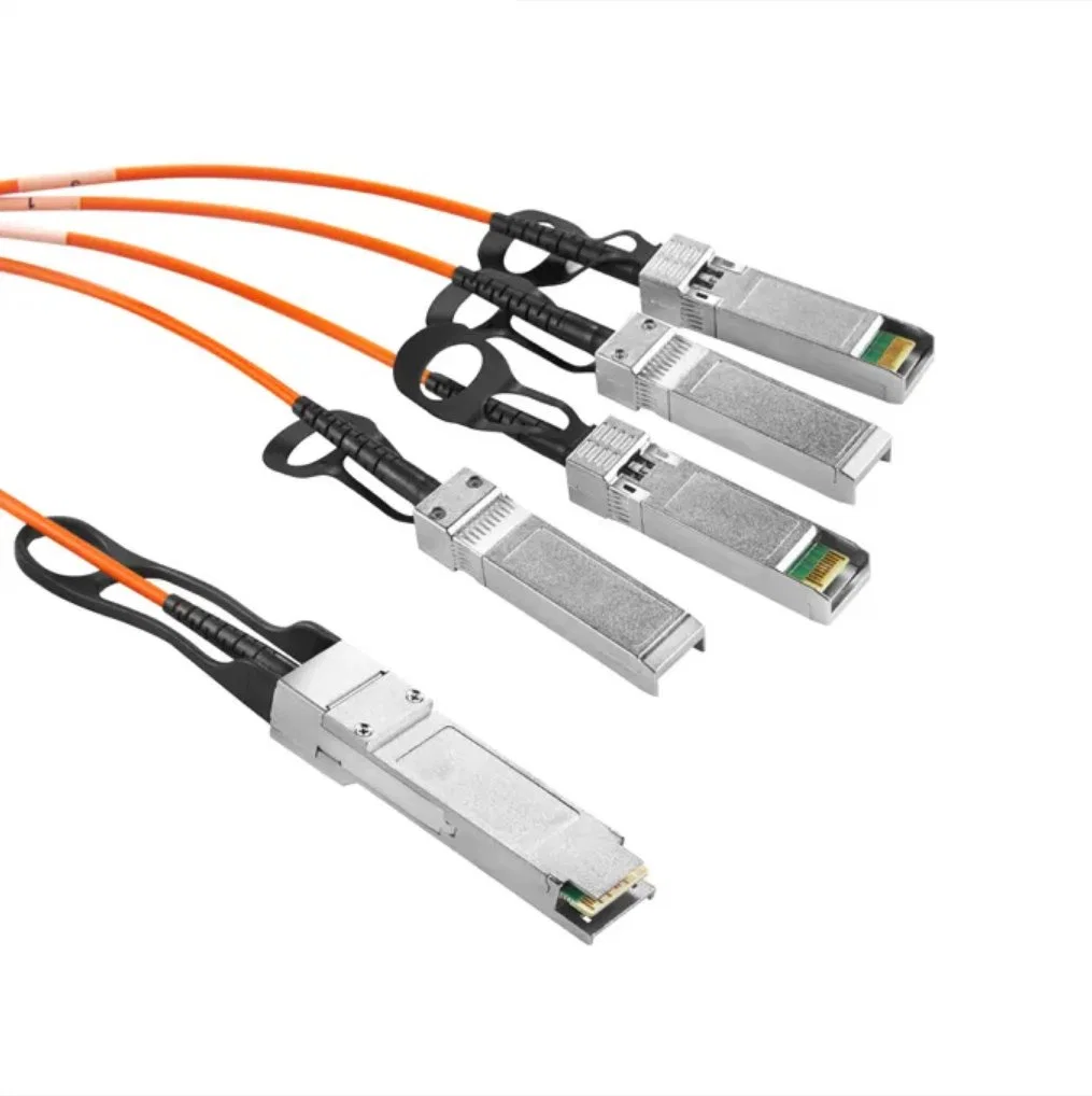 La AOC de red 40g compatibles Qsfp+ Aoc Cable Óptico activo