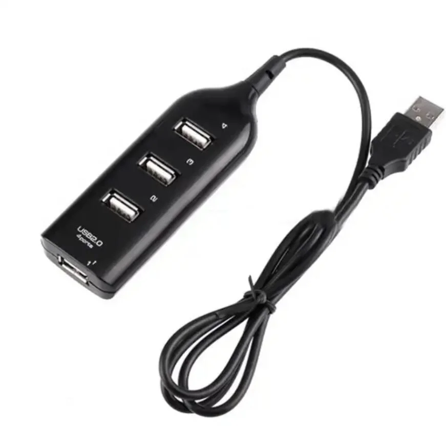 4 منافذ للكمبيوتر المحمول هاتف USB 2.0 لوحات وصل 4 المنافذ