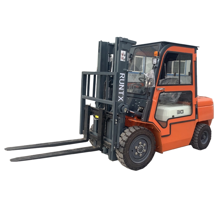 Runtx Warehouse Lifting Equipment 3 Ton Diesel Power Forklift Specification Price