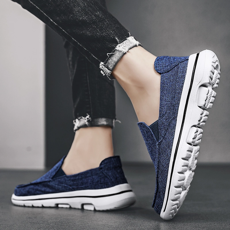 Leisure and Comfort Sneakers Customized Fashion Footwear Casual Men Canvas Shoes Ex-23c4057