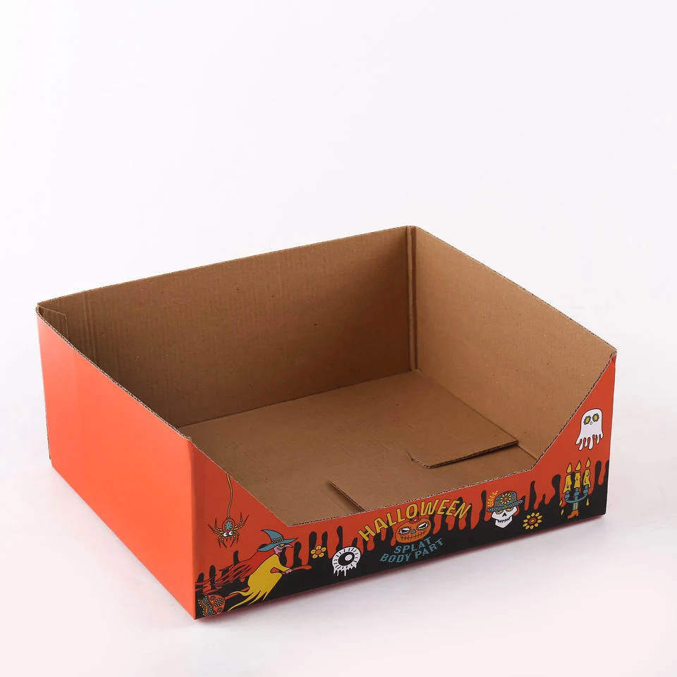 Custom Personality Color Printed Tube Display Box Art Paper Durable Display Paper Boxes for Tube