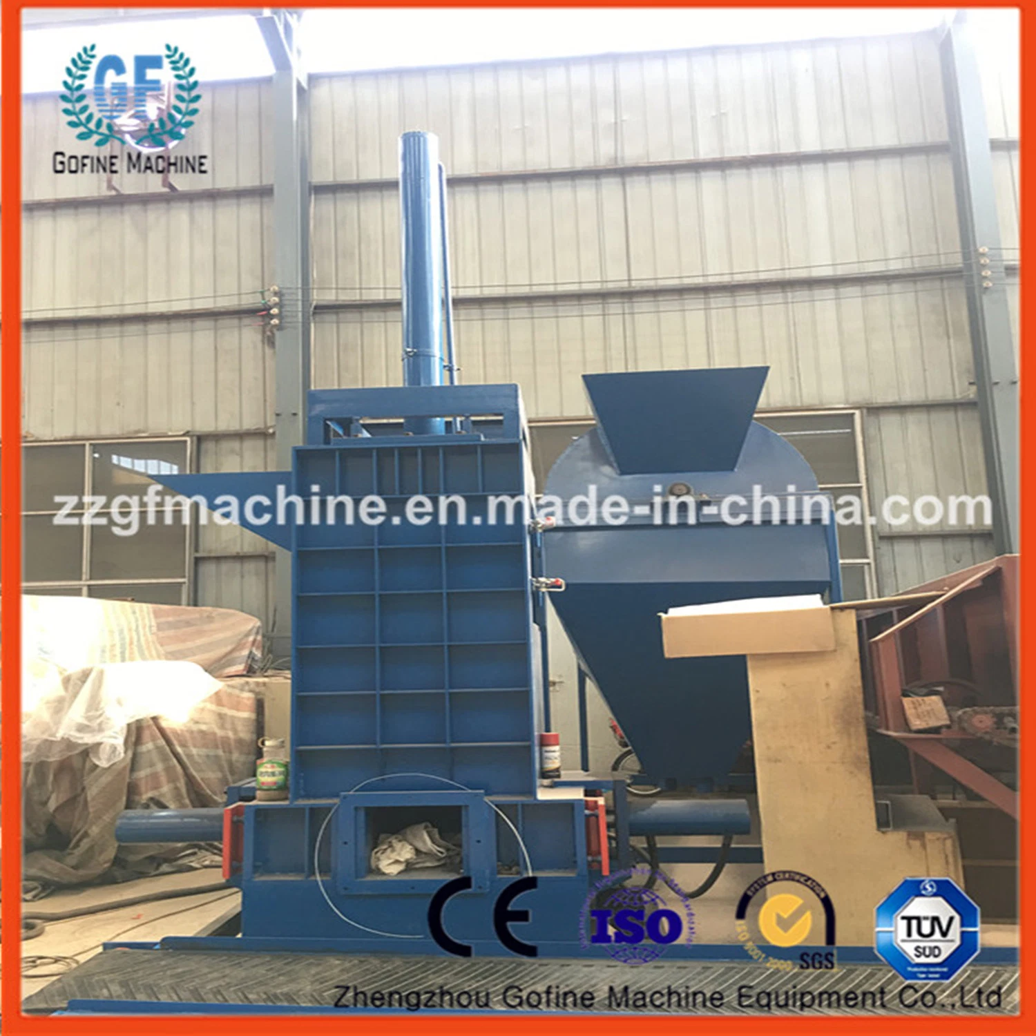 Automatic Wood Shaving Baling Compressor Packing Machine