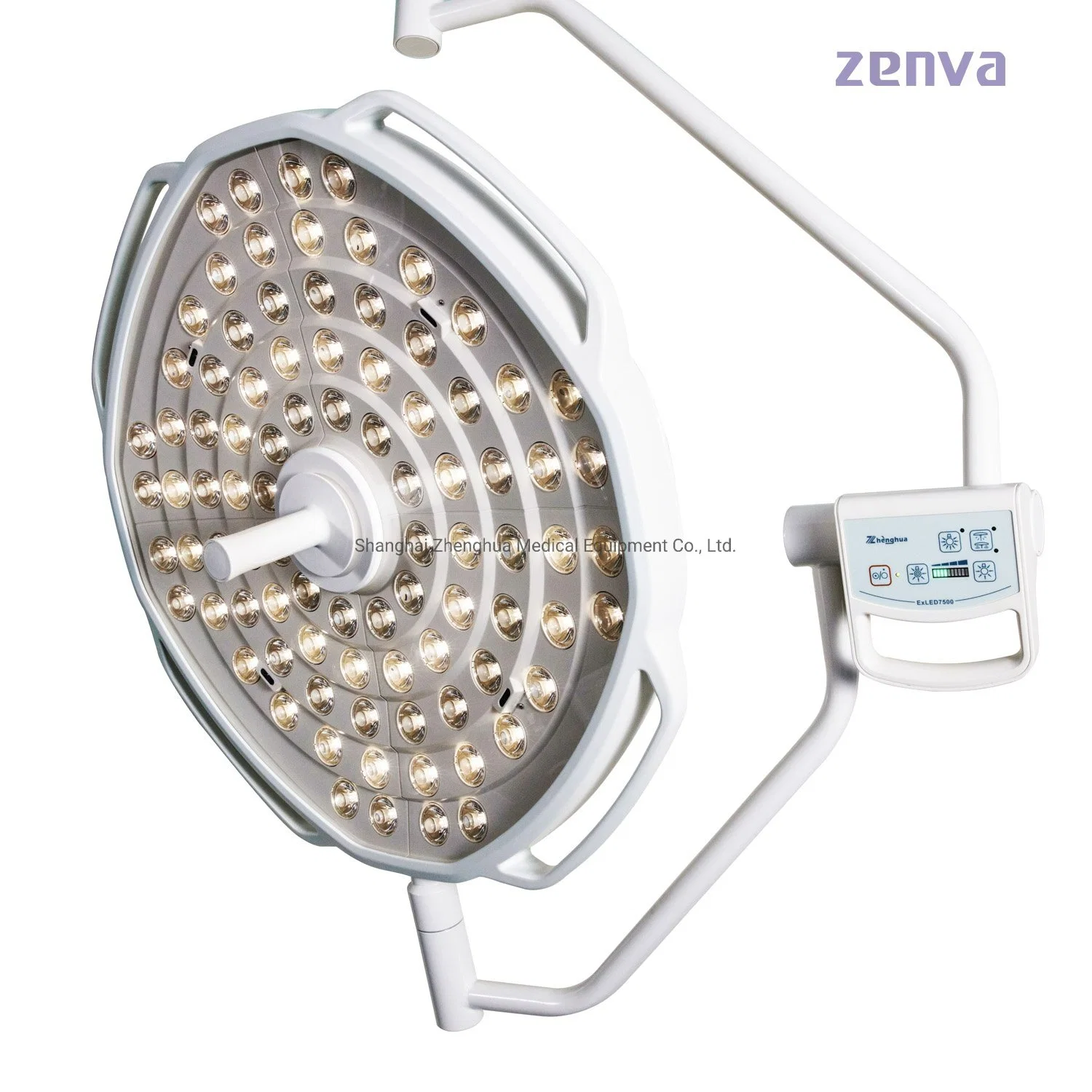 Zenva Single Arm Ceiling-Mounted Medical Surgical Operating Lamp