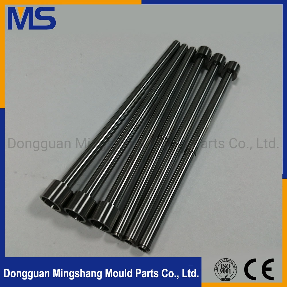 0.005mm Tolerance Skh51 HSS Smooth Mold Ejector Pins and Sleeves with Surface Treatment for Injection Moulding Process