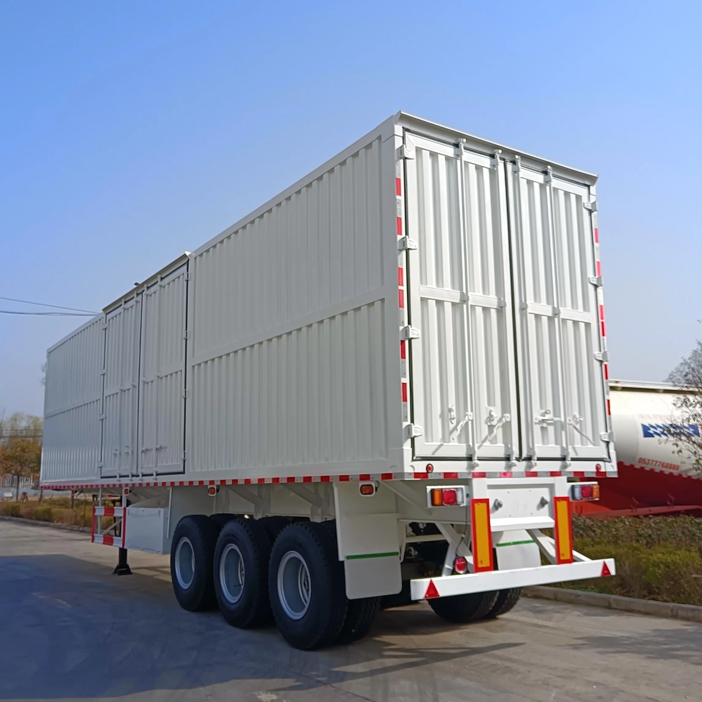 Mechanical/Air Suspension Home Appliances Transport Cargo Semi Box Van Trailer