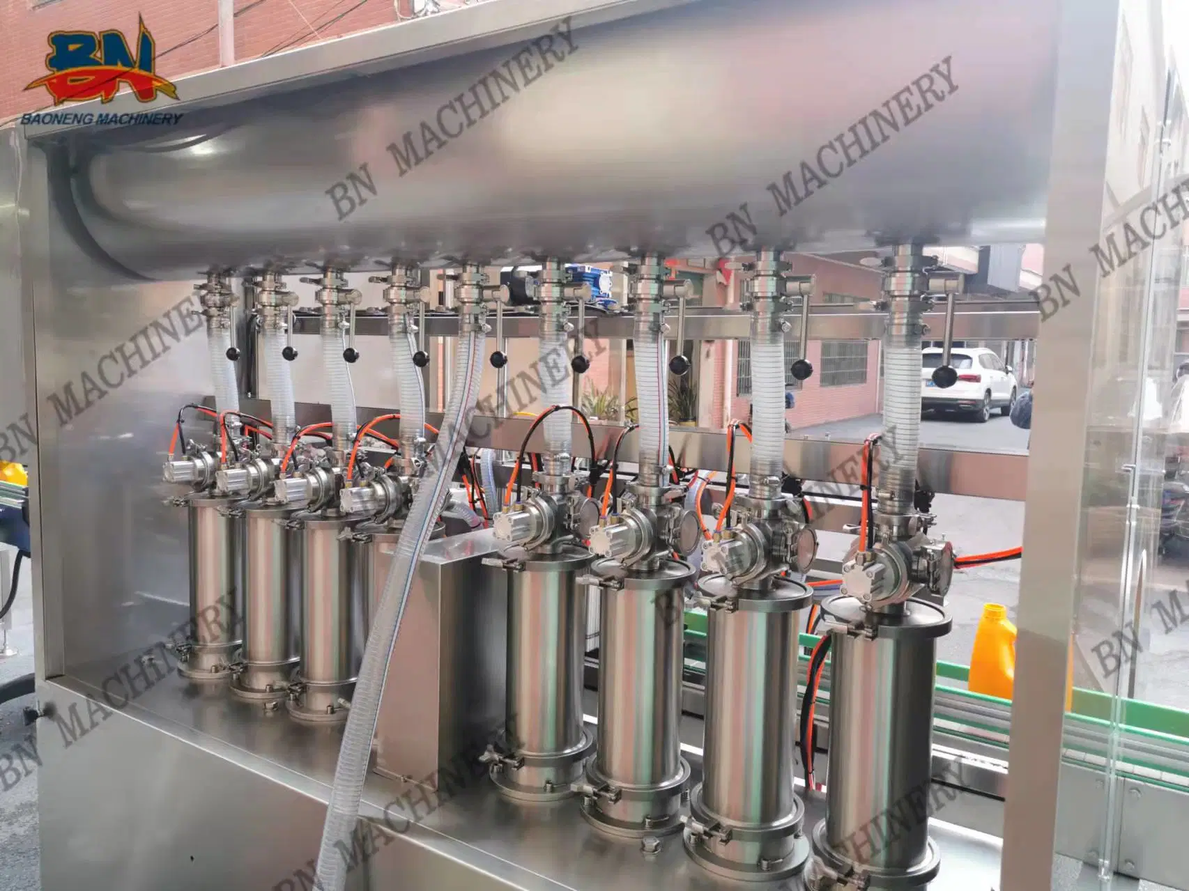 Ketchup Butter Paste Can Filling Machine with Washing Capping Line