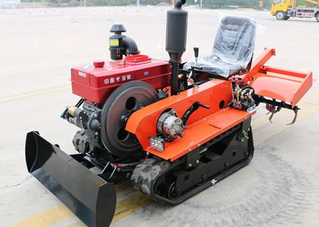 Agriculture Machine, Crawler Type Tractor