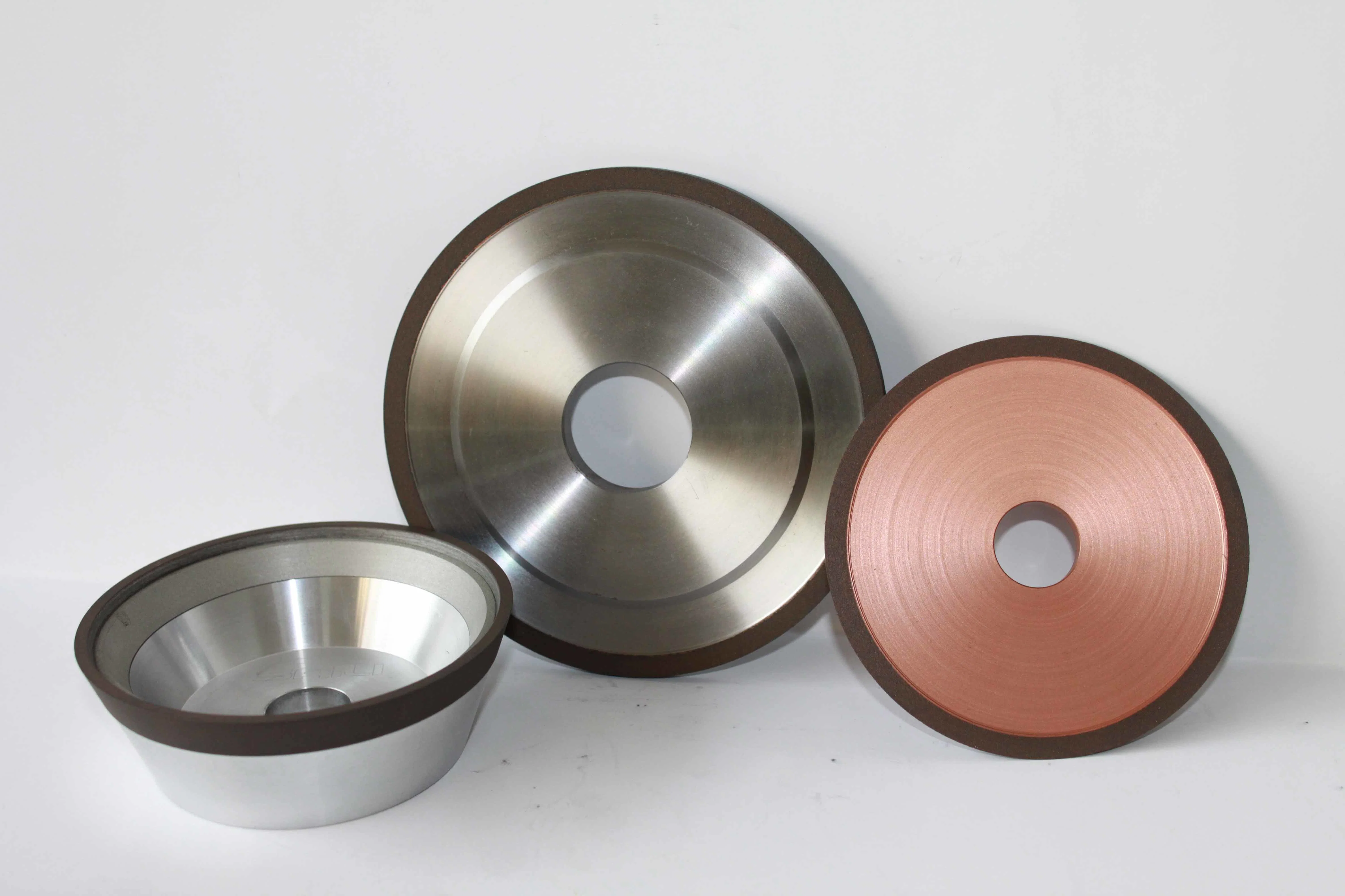 Superabrasives CBN Grinding Wheels, 12V9 11V9 Grinding of HSS Tools on Universal Tool Grinding Machines (dry grinding)