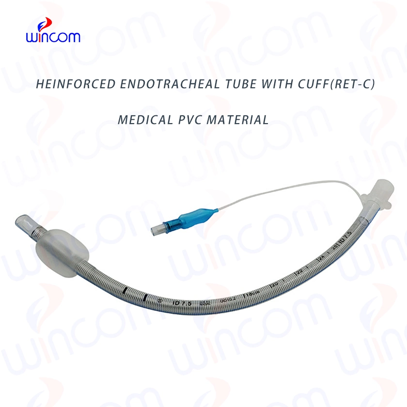 Disposable PVC Material Medical Reinforced Emg Endotracheal Tube with Cuff