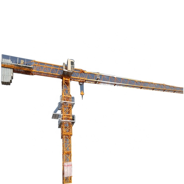 China Concrete Machinery 50m 6 Ton Equipment Mobile Electric Flat-Top Construction Machines Tower Crane