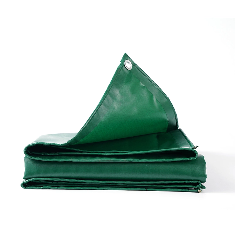 ورقة التارولين المصنوعة في مصنع الصين أورانج PVC Poly Tarp tarpaulin Sheet