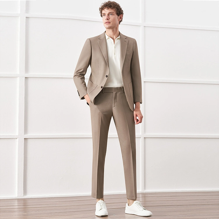Formell Herren Anzüge Können Angepasst Werden Wolle / Polyester Stoffe Bekleidung Mtm Anzug Aoshi Bekleidung
