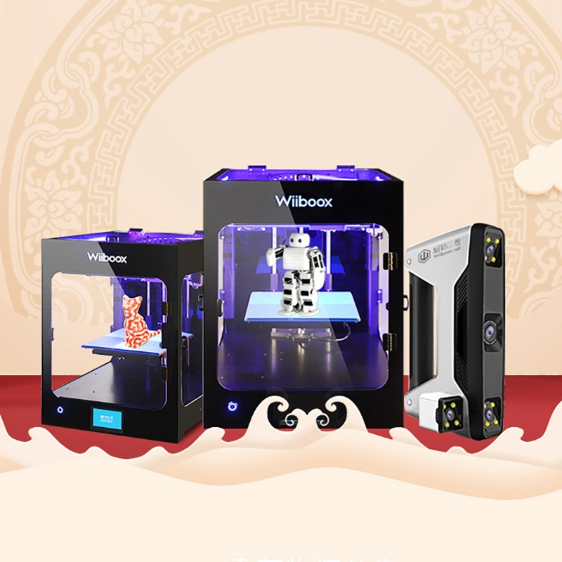 Wiiboox Professional Fdm High quality/High cost performance  Rapid Prototyping 3D Desktop Printer