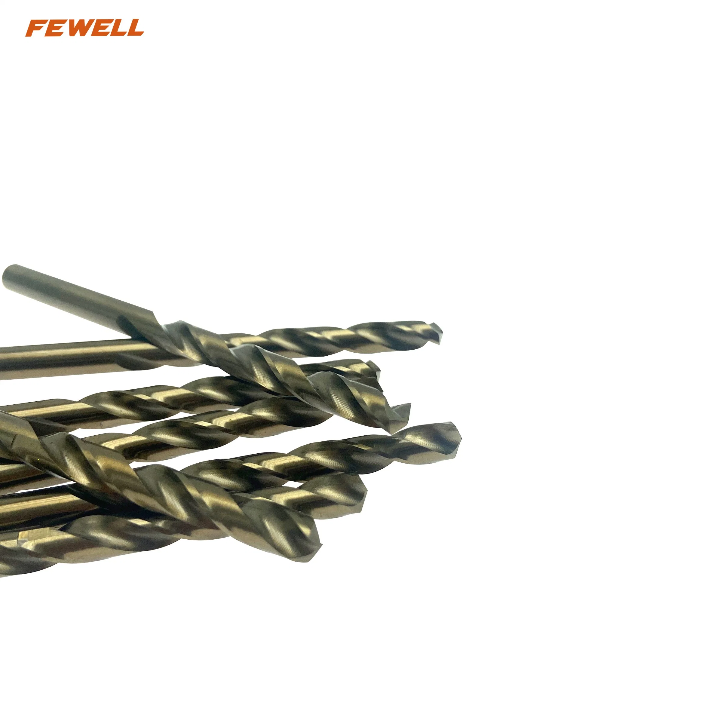 6mm M2 6542 HSS High Speed Steel Twist Drill Bits for Drilling Metal Iron Aluminum