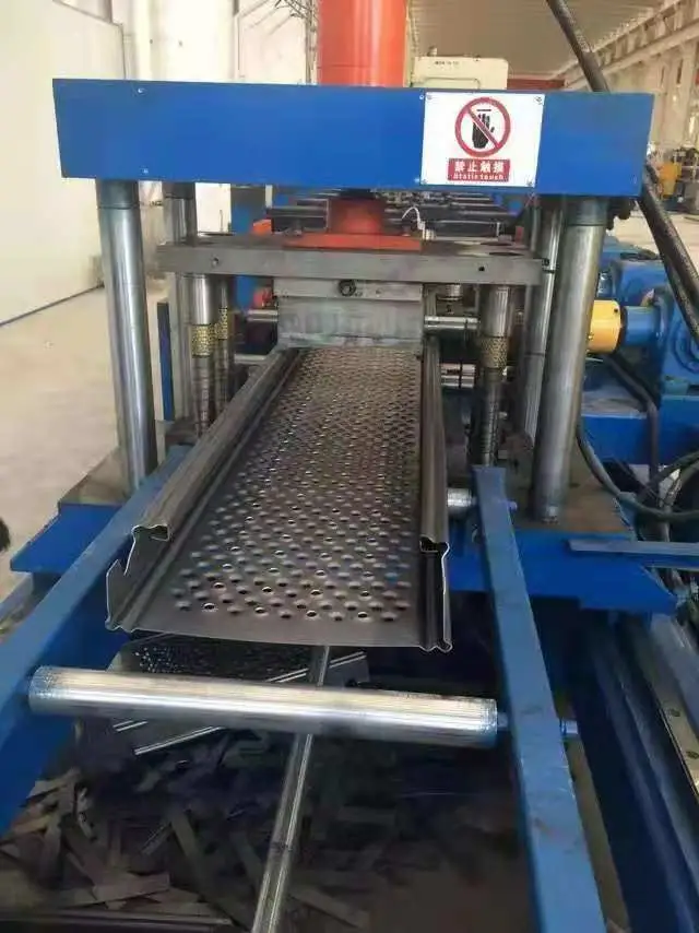 Automatic Steel Scaffolding Platform Clamp Roll Forming Making Machine Scaffold Board Roll Forming Machine