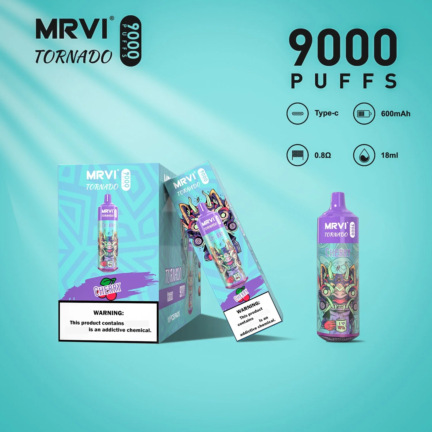 Hot Selling Disposable/Chargeable Vape Mrivi Tornado 9000 Puffs Russia Disposable/Chargeable Vape 9000 Puffs Disposable/Chargeable Pod Us Market Wholesale/Supplier Vape Mrivi Tornado 9000 Puffs