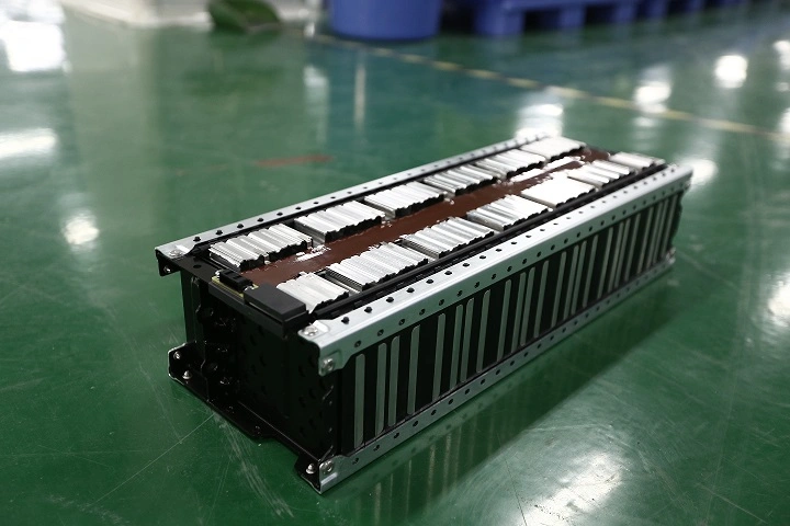 Batería de vehículo eléctrico de litio Ncm para módulo de batería EV 64ah 2p16s 58.4V