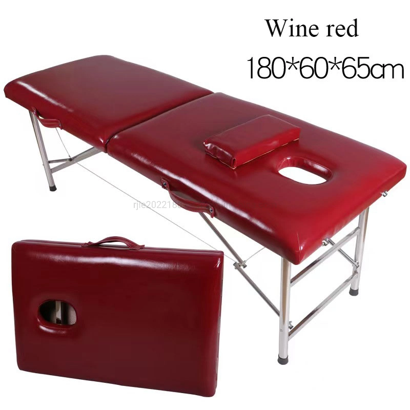 Portable SPA Beauty Folding Thai ordenhando Massagem mesa