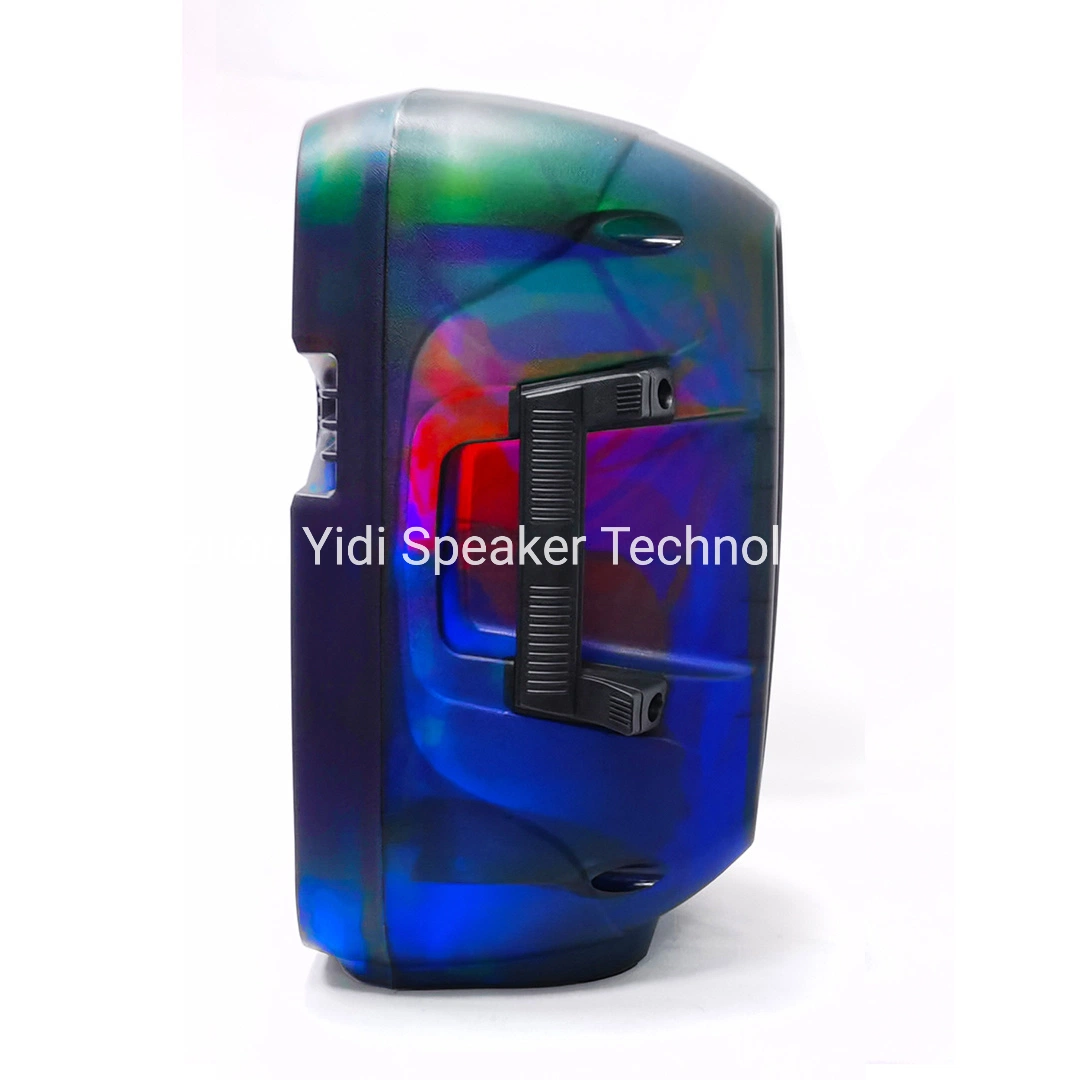 8 Inch Hot Sales Transparent Lighting Bluetooth Party Karaoke Portable Speaker